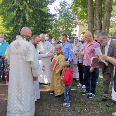 Освящение святой водой - Спас 2020